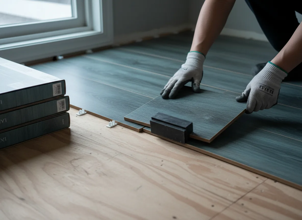 Luxury Vinyl Plank Installation company in Gem, KS